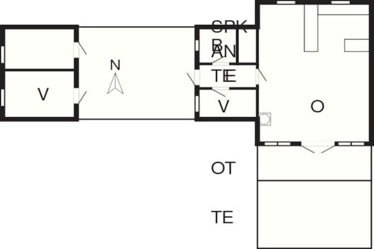 6 Person Holiday Home In Ansager 外观 照片